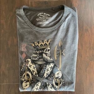 Lucky brand king of diamond t-shirt